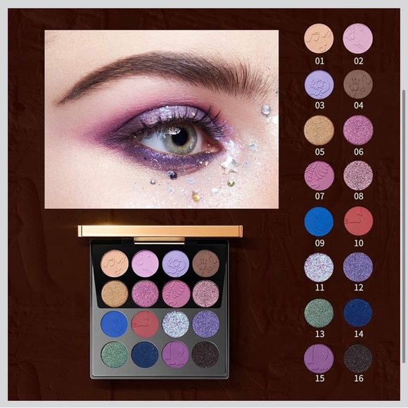 zeesea The British Museum Egypt Collection Eyeshadow Shimmer (#09 Crystal Skull) - Picture 3 of 5